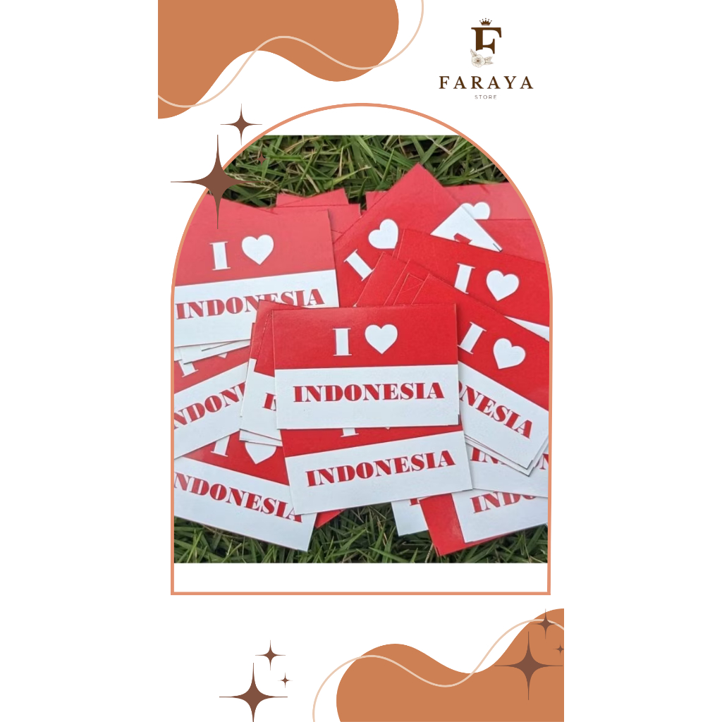 

stiker pipi merah putih murah