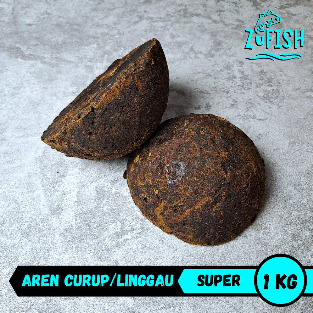 

ZuFISH - Gula Batok Aren Curup / Gula Merah Linggau - Kualitas Super - 1 Kg