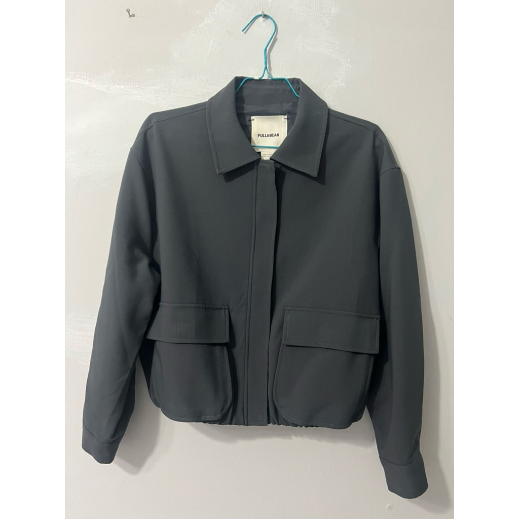 Pull & Bear Grey Overshirt M