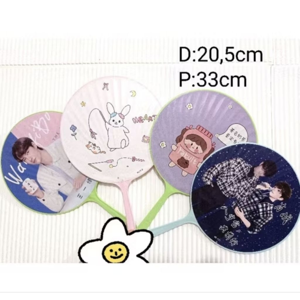 1pcs KIPAS TANGAN KIPAS MANUAL BESAR KIPAS TANGAN MANUAL