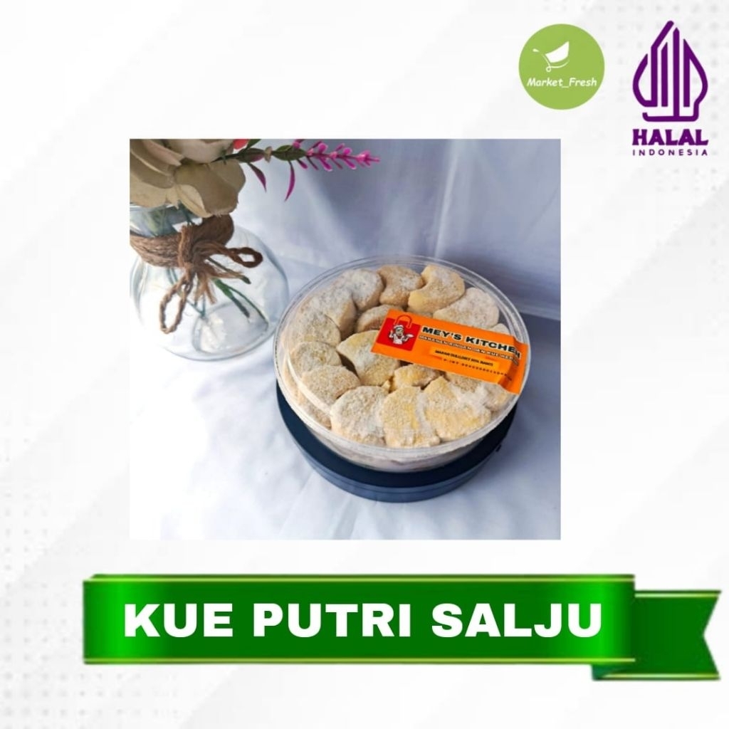 

Kue Kering Putri Salju Premium Enak Murah Netto 300 Gram