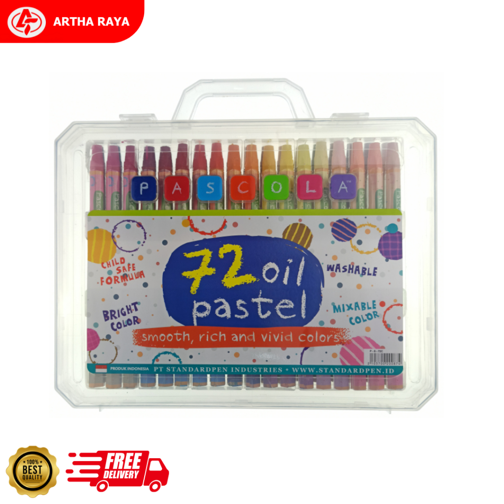 

Crayon Pascola Oil Pastel 72 Warna