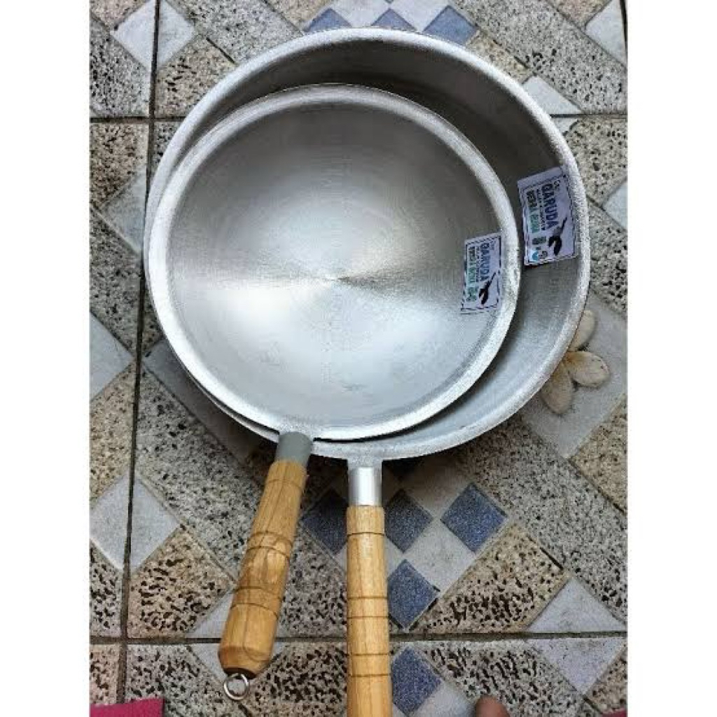 {KHUSUS INSTAN} WAJAN GAGANG KAYU - WAJAN COR GAGANG