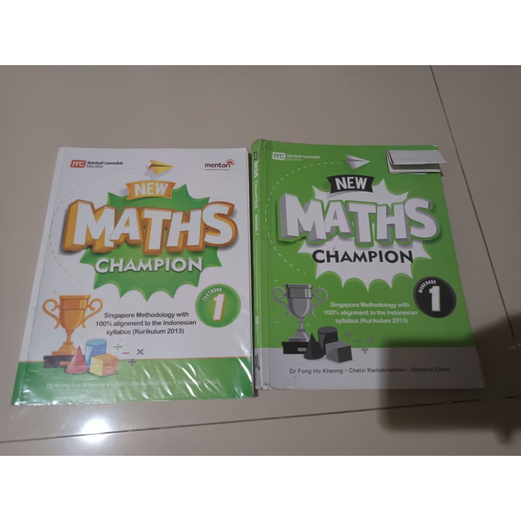 maths champion 1 textbook and workbook
