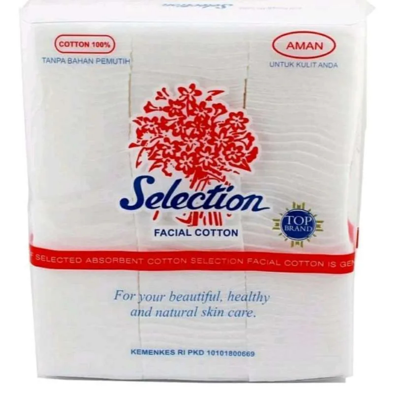 Kapas Wajah Selection Facial Cotton Varian Organik