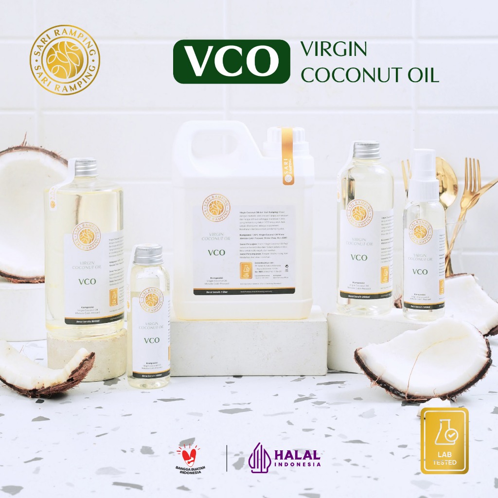 

EXTRA VIRGIN COCONUT OIL 100% ASLI MURNI ORGANIK PREMIUM QUALITY VCO SARI RAMPING / MINYAK KELAPA 100ML 250ML 500ML 1000ML / MINYAK KELAPA VCO / VCO VIRGIN COCONUT OIL 100ML 250ML 500ML 1000ML /MINYAK KELAPA MURNI 100ML 250ML 500ML