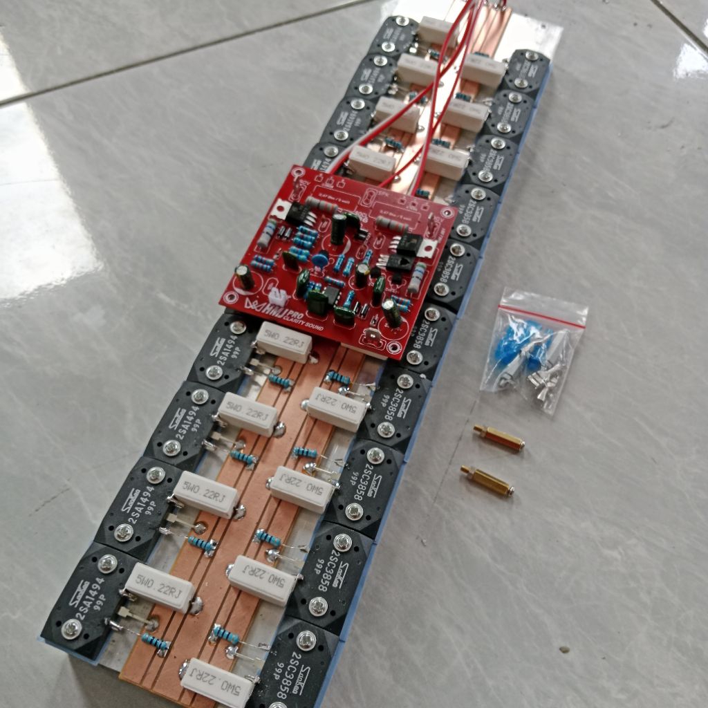 heatsink pendingin 40 cm plus final 10 set sanken driver socl 506 kit power amplifier