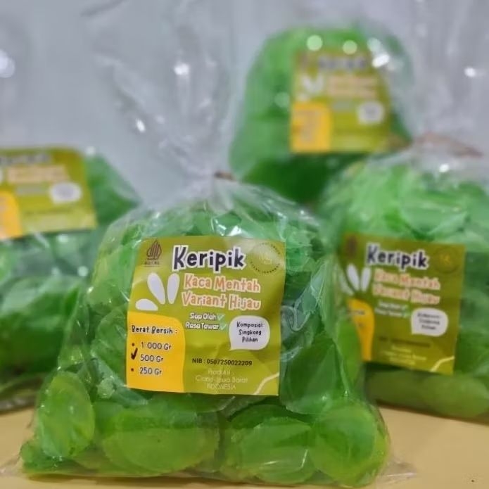 

KeripikKacaMentah/HIJAU