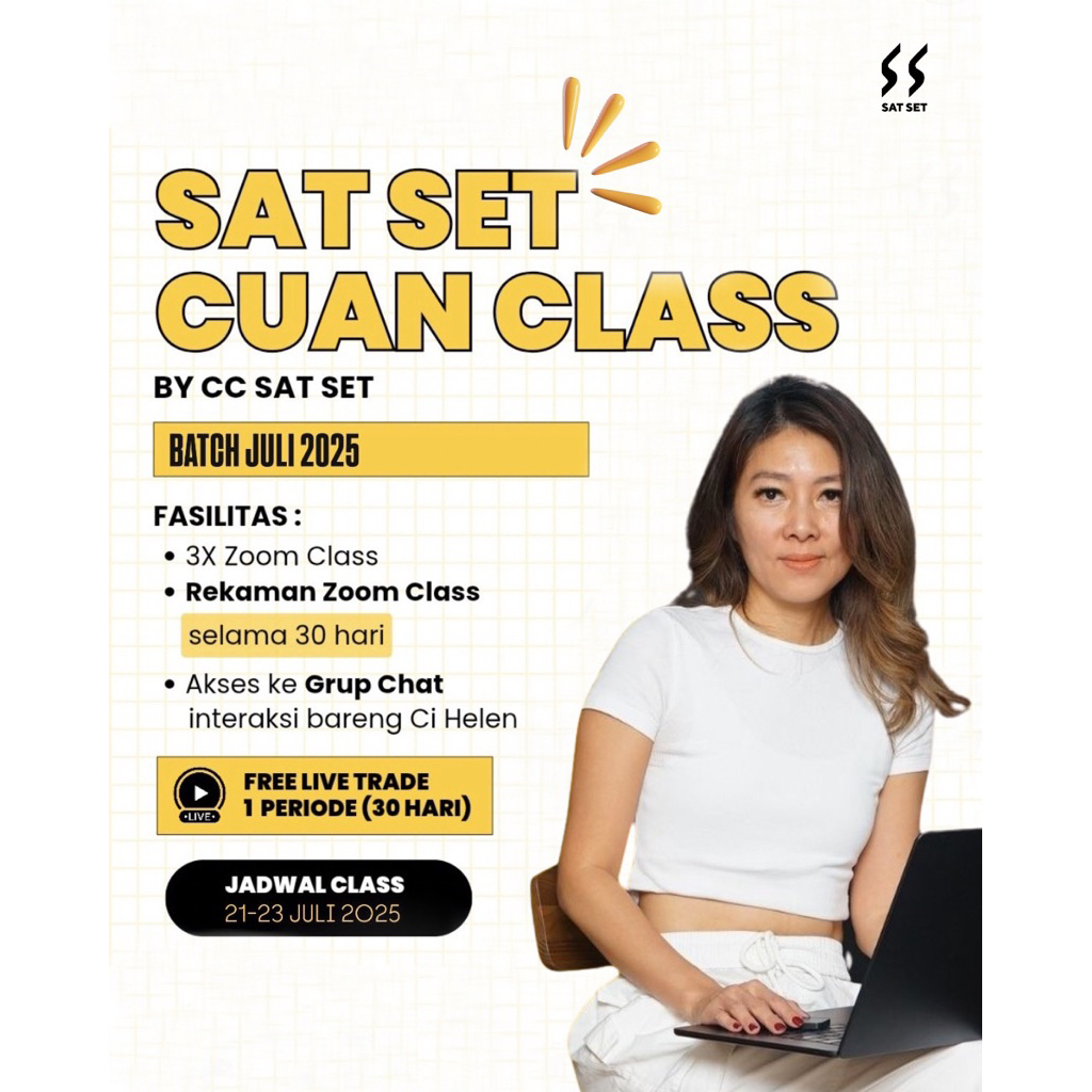 kelas trading saham sat set cuan