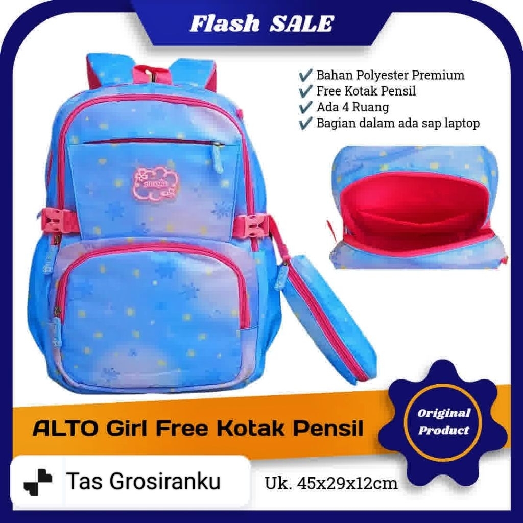 Tas Sekolah Altogirl Pelangi