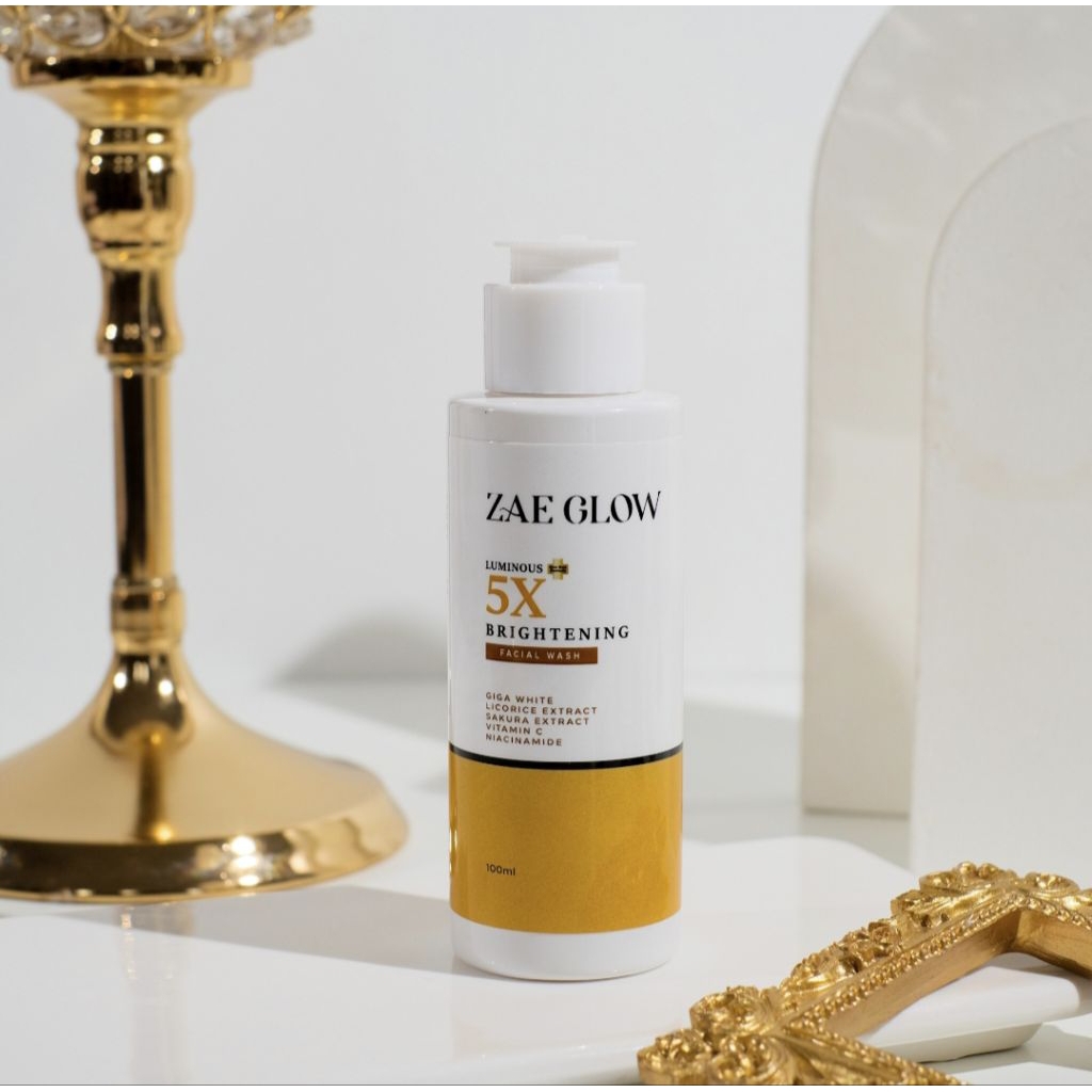 ZAE GLOW - facial wash 5x luminous brightening