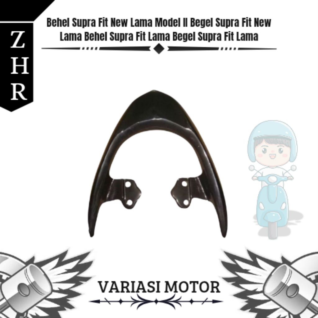Behel Supra Fit New Lama Model II – Aksesoris Motor Honda Supra Fit