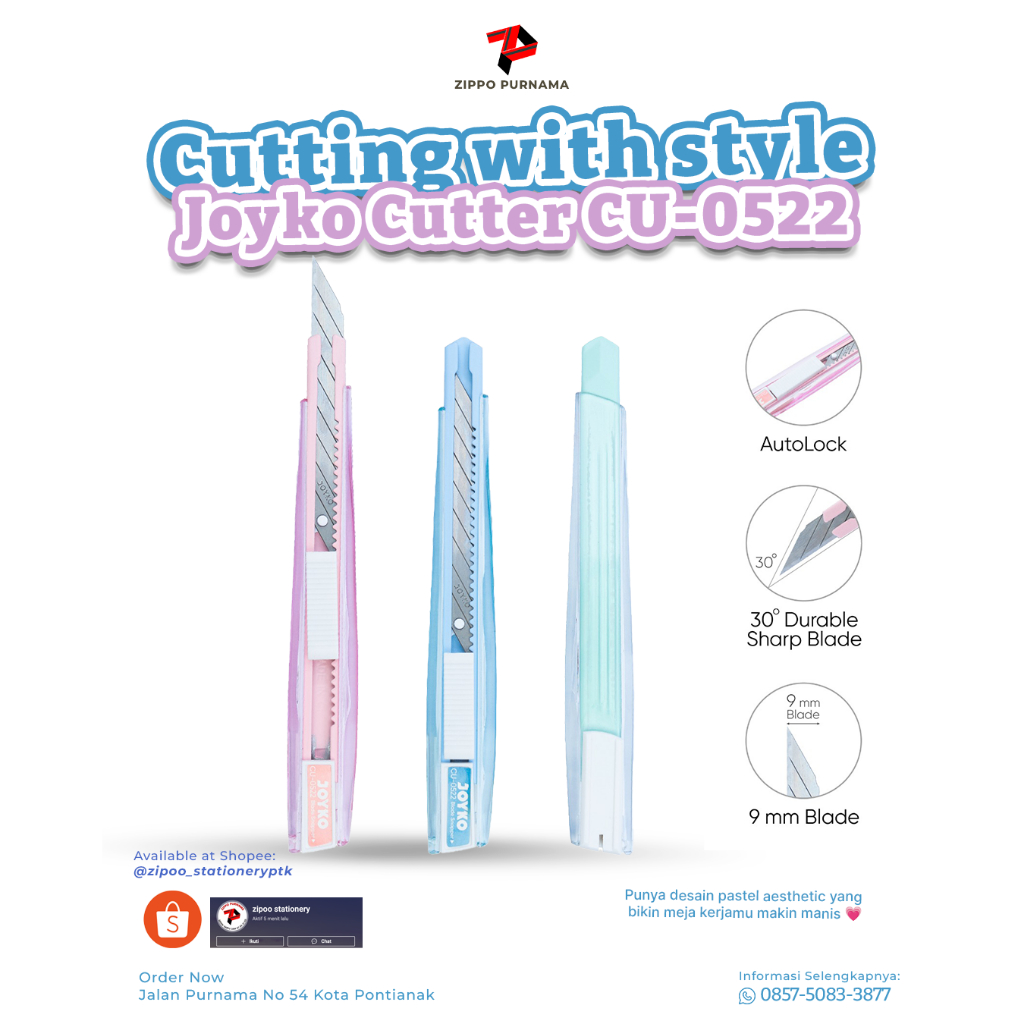 

Cutter Joyko 30 derajat CU-0522