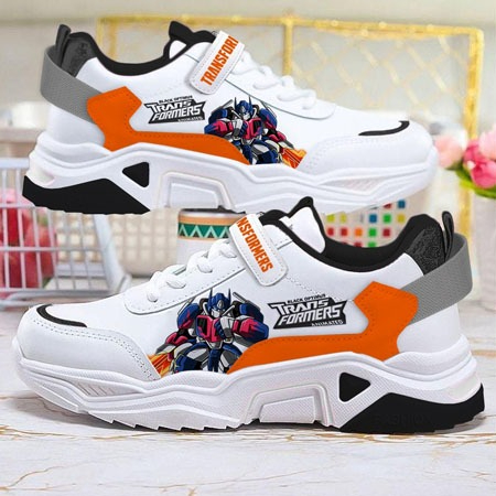 Sepatu Anak Laki Laki Transformers | Sepatu Sekolah Anak Laki Laki Model Lucu Kekinian | Sepatu Seko