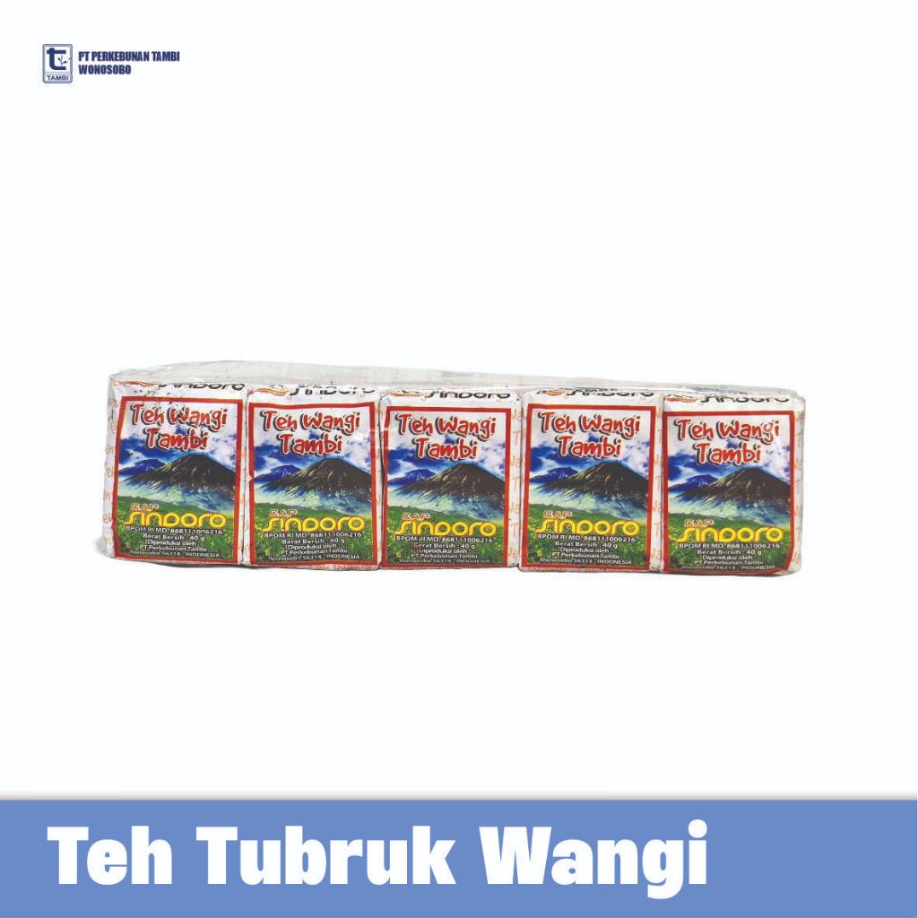 

TEH TAMBI - Teh Tubruk Wangi Cap Sindoro isi 5