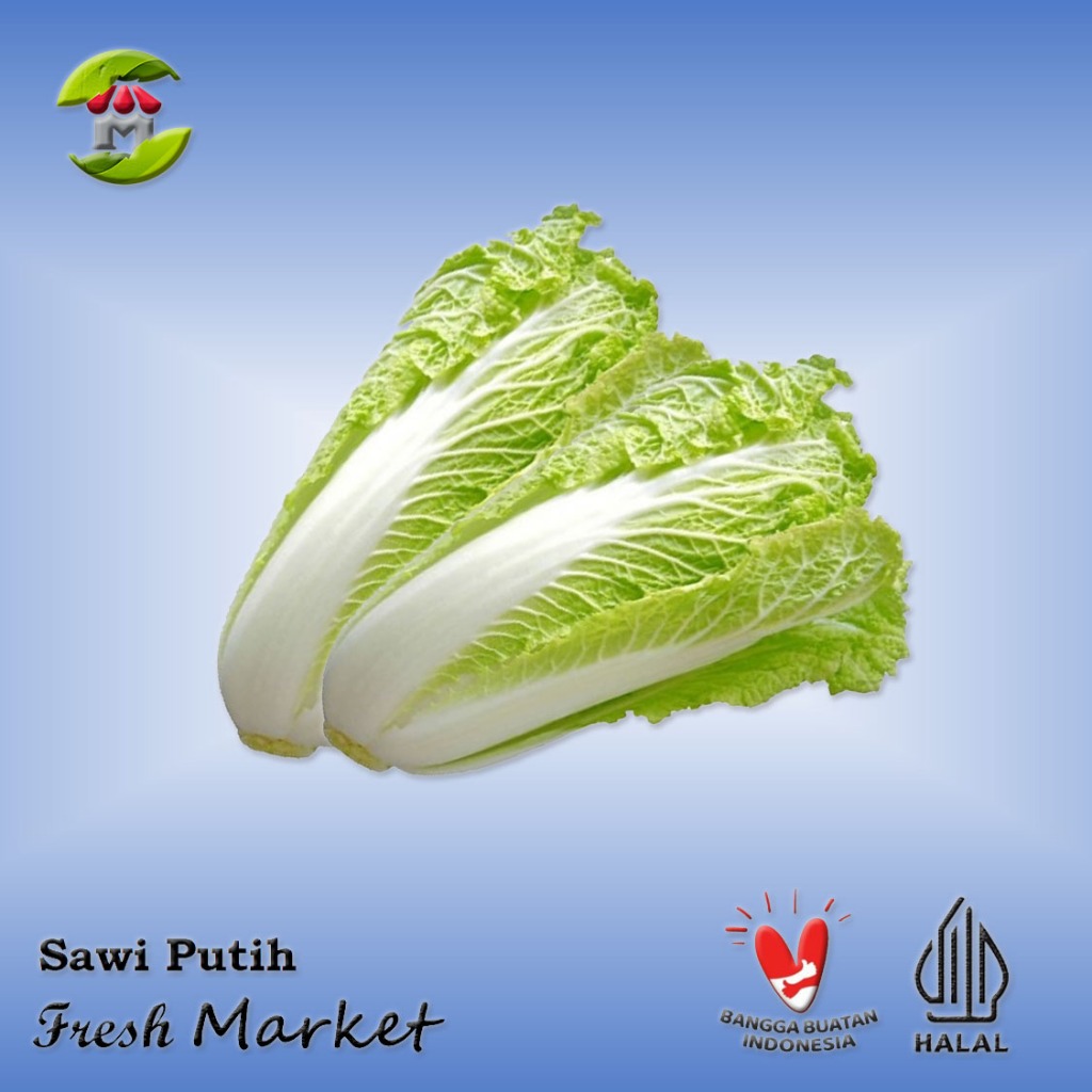 

[BOGOR] Sawi Putih Segar Pack 450gr - 500gr