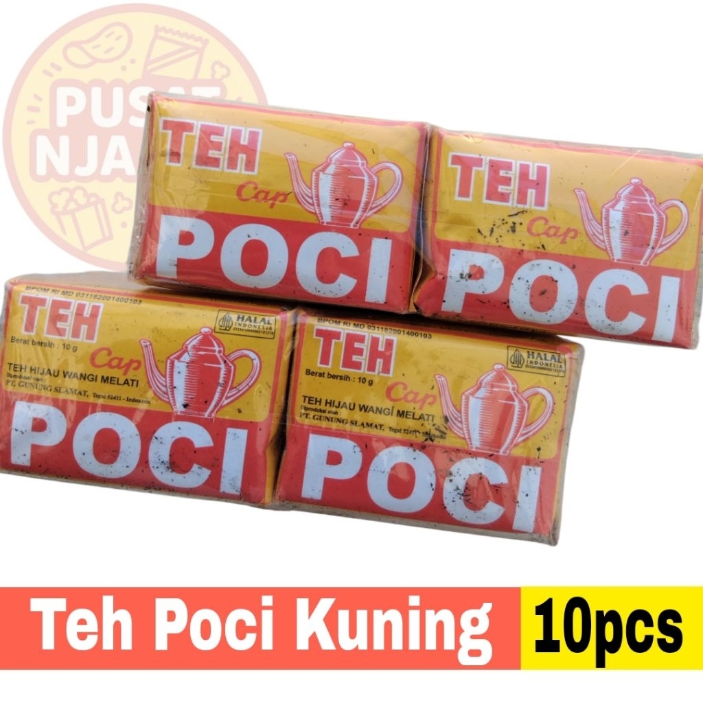 

Teh Bubuk - Teh Poci Kemasan Kuning Pack isi 10pcs