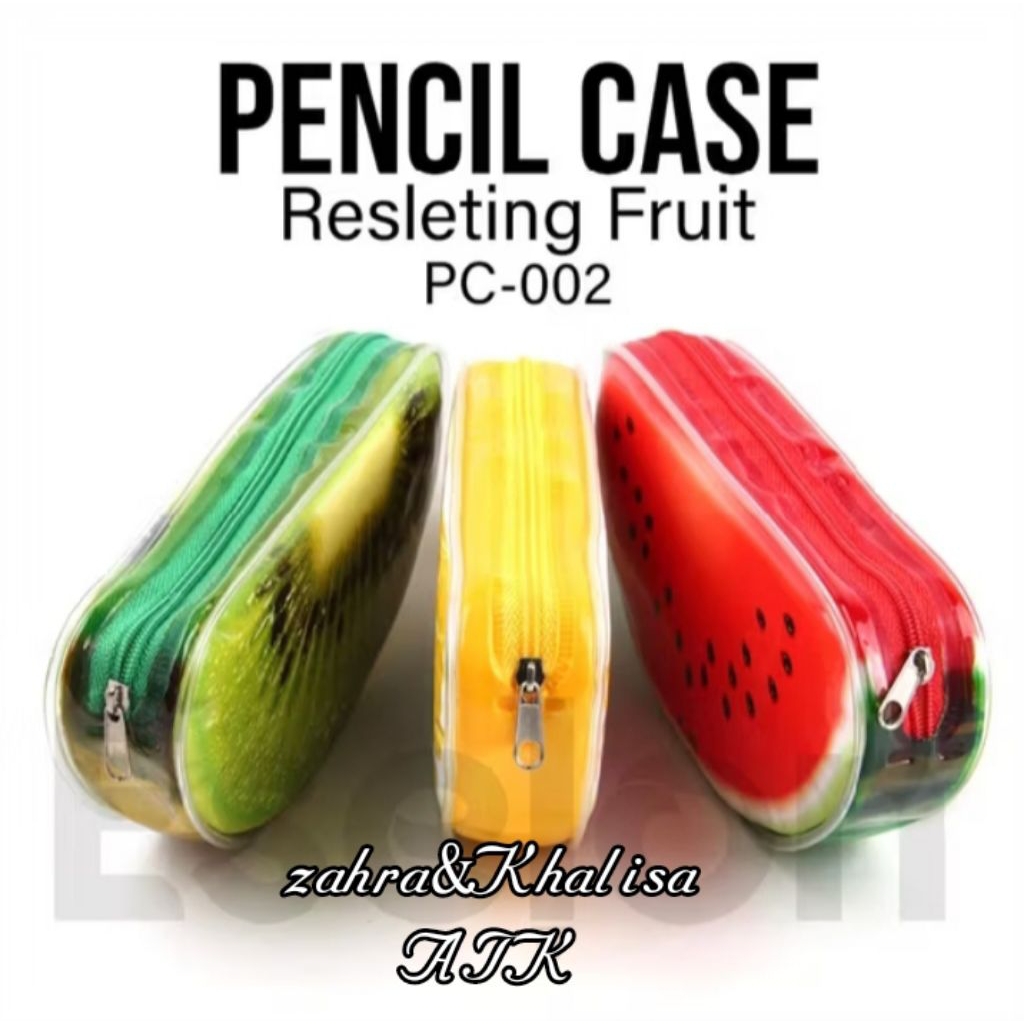 

Kotak pensil Buah resleting pancil case