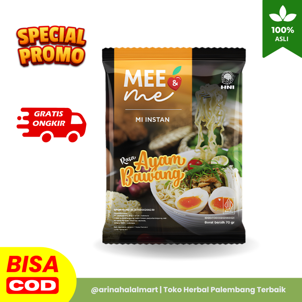 

Mie Sehat dan Lezat Rasa Ayam Bawang Berkualitas Isi 10 pcs Pilihan Keluarga