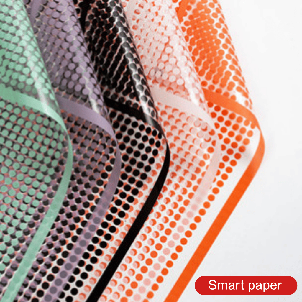 

Kertas Buket Bunga Wisuda Anniversary Romantis Gift Polkadot Transparan List Flower Wrapping Cellophane Florist KB015