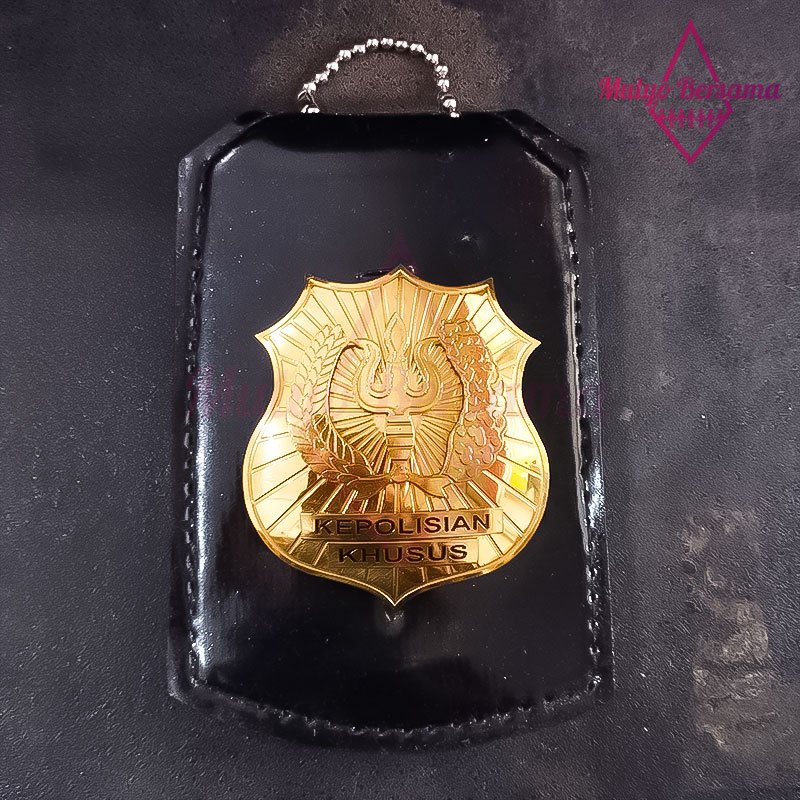 Dompet KTA Lencana Kepolisian Khusus Dompet Lencana Custom - Mulyo Bersama