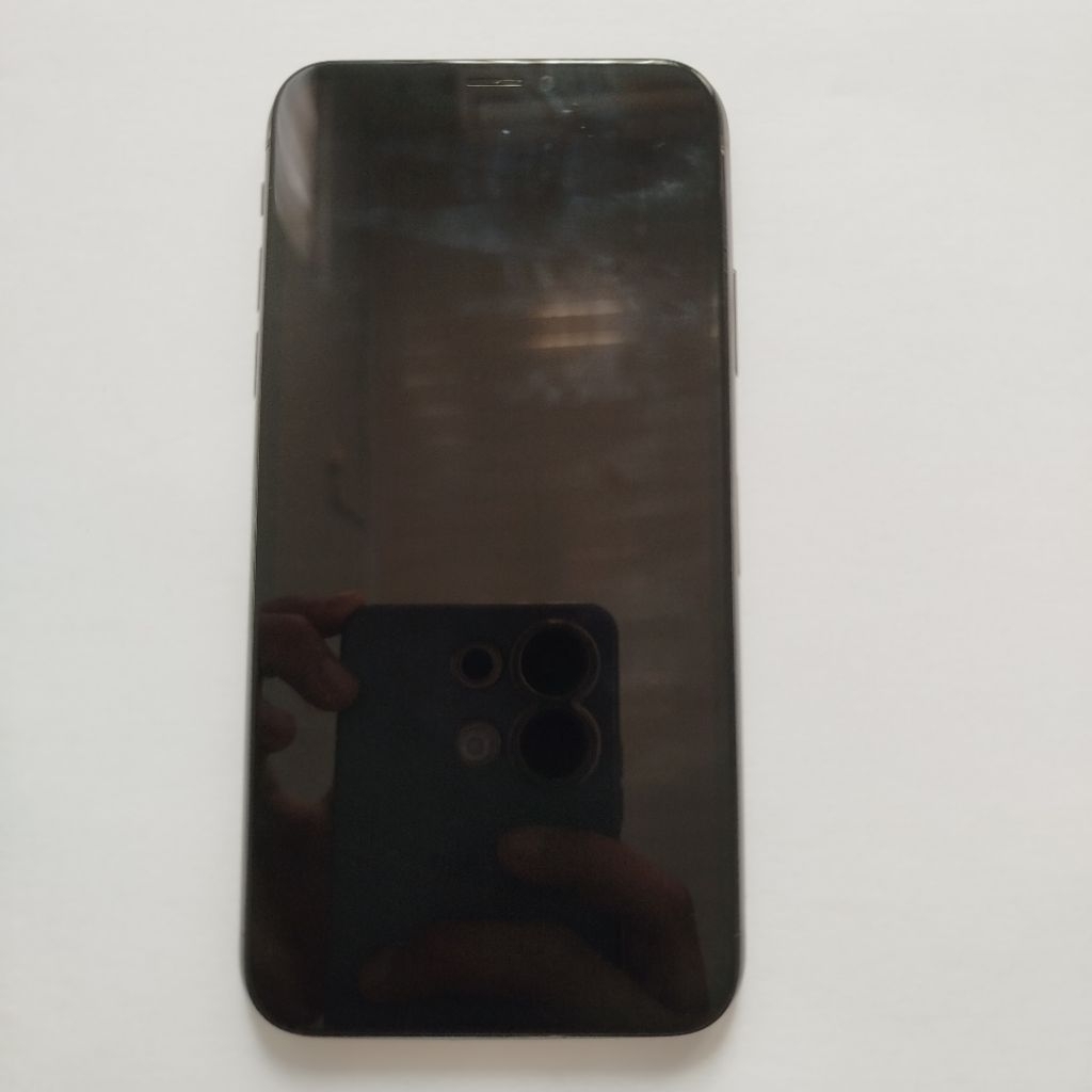 iPhone X Black mati total matot