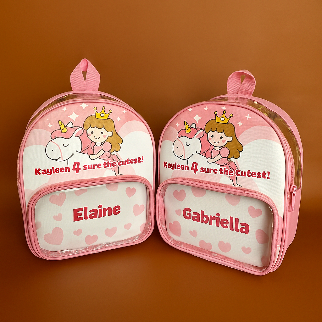 Tas Mika Ransel KENZO Premium – Custom Nama, Souvenir Ultah Anak Kekinian