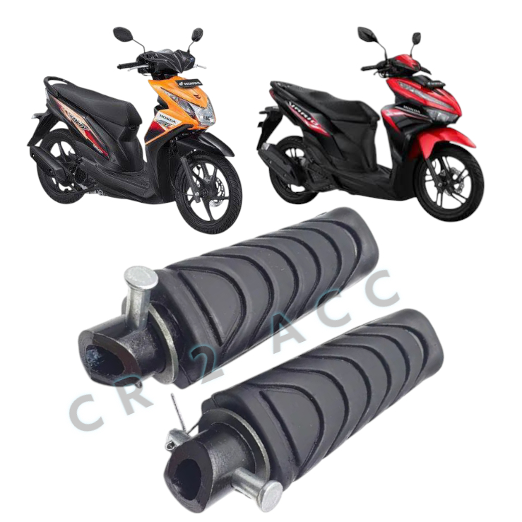 KARET FOOTSTEP STEP BELAKANG PIJAKAN KAKI BELAKANG HONDA BEAT BEAT FI SCOOPY FI SPACY FI VARIO TECHN