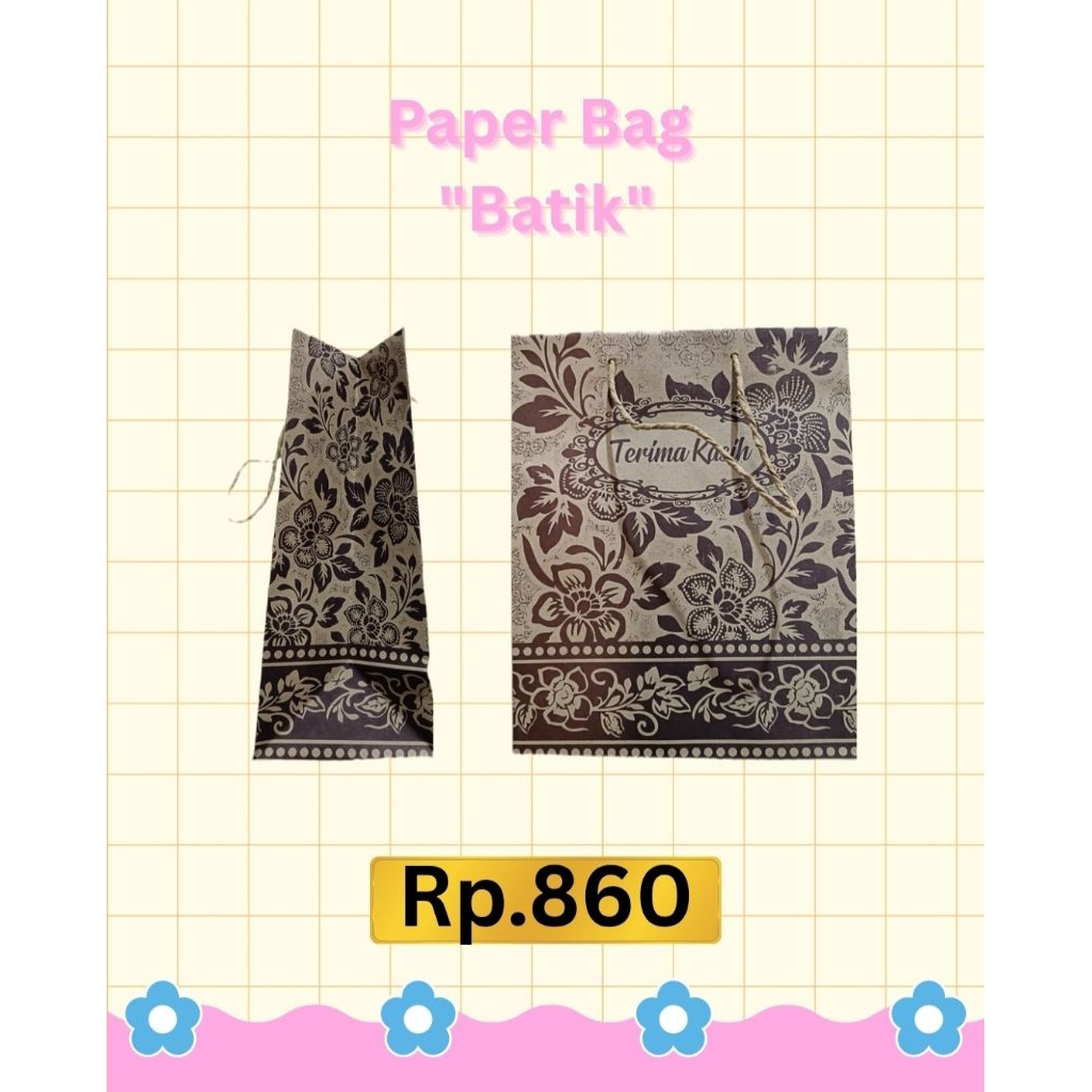 

Paper Bag "Batik