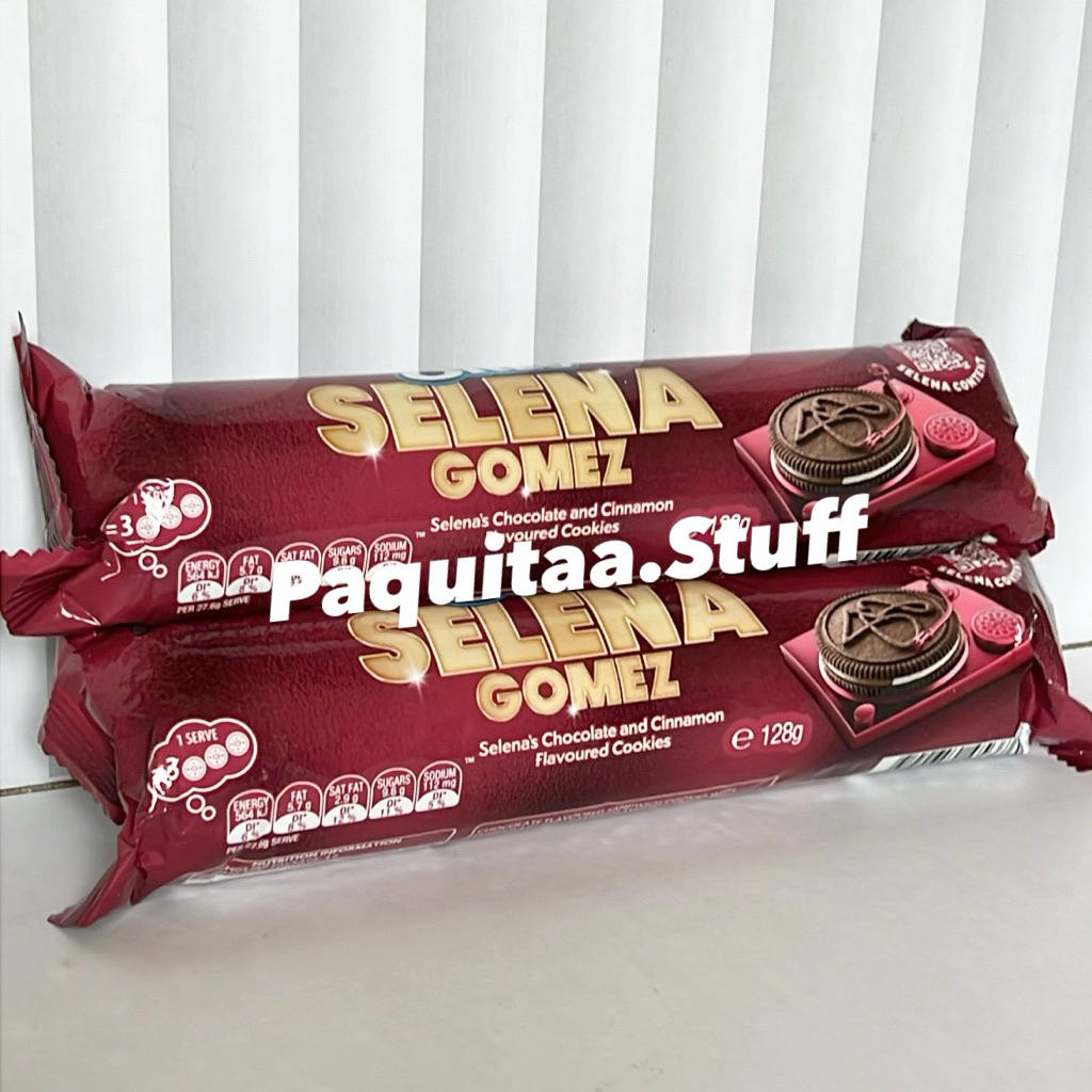 

READY Limited Edition Signature OREO Chocolate Cinnamon Creme Cookies X SelenaGomez Slena Gomez S3LENA G0MEZ