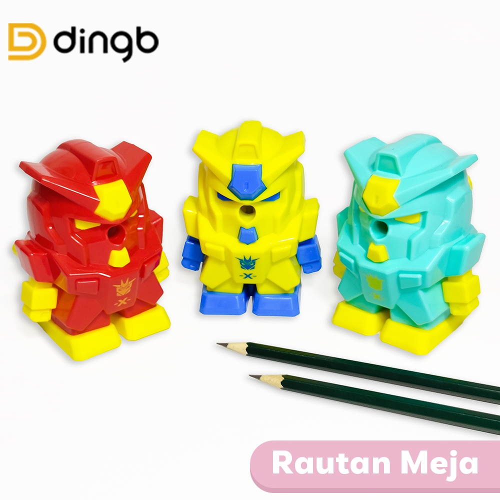 

DINGB SERUTAN PENSIL ANAK MOTIF ROBOT SERUTAN MEJA SERUTAN PUTAR RAUTAN PUTAR DB-6603