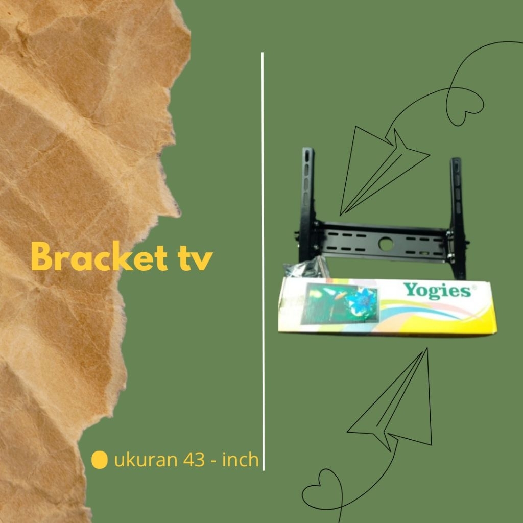 Bracket TV Hisense Kota Jakarta Timur, Yogies Bracket TV