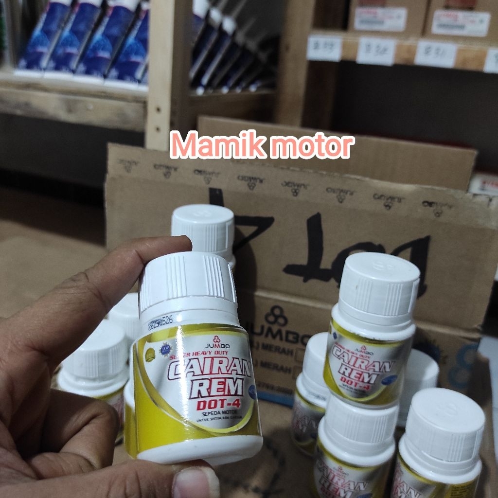 Cairan Minyak Rem Dot 4 Merk Jumbo 50ml