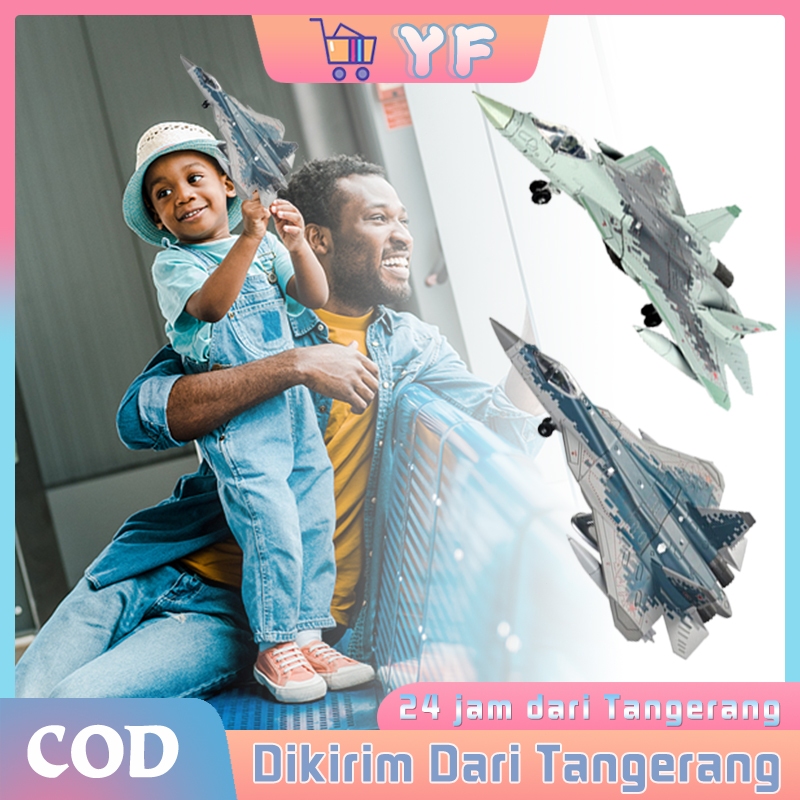 SU-57 Mainan Pesawat 1:72 Model Kit Pesawat Tempur Mainan