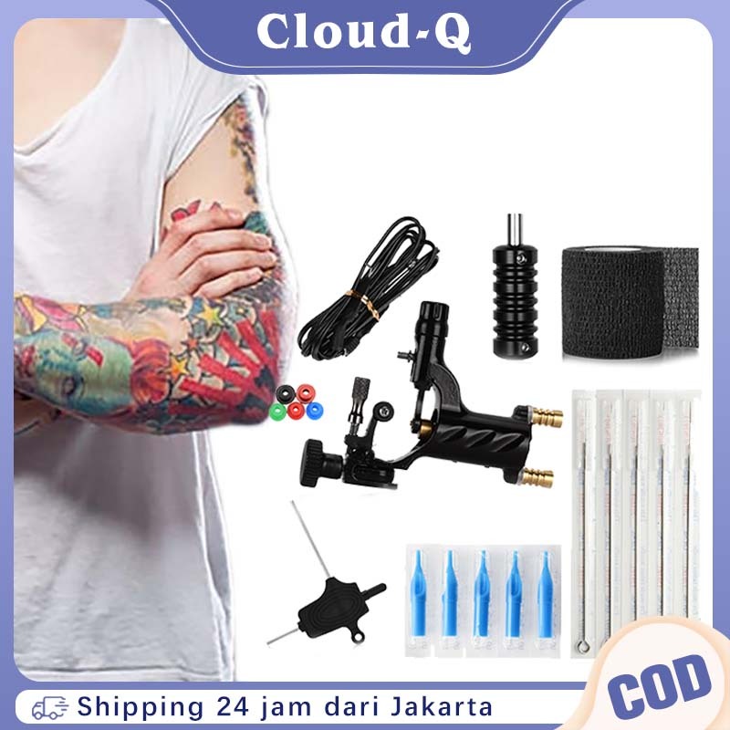 Mesin Tattoo Rotary / Tattoo Equipment / Alat Tato Manual