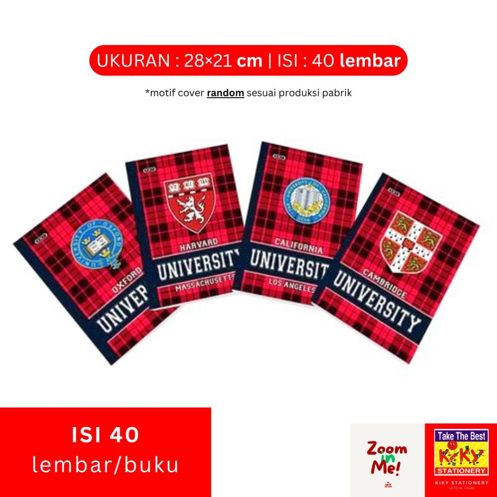 

BUKU TULIS / BUKU DIKTAT KULIAH KIKY ISI 40 LEMBAR