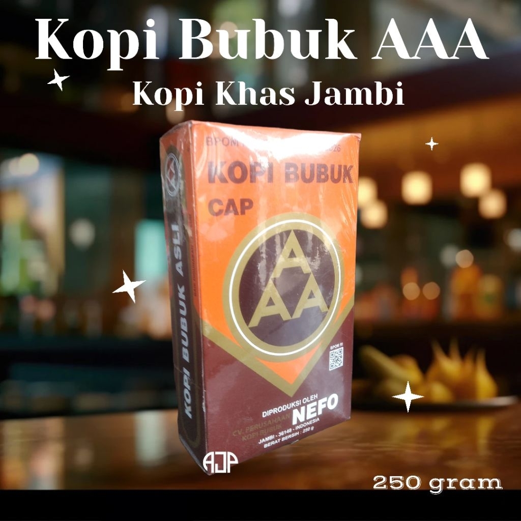 

Kopi AAA Kopi Bubuk Khas Jambi | 250 gr