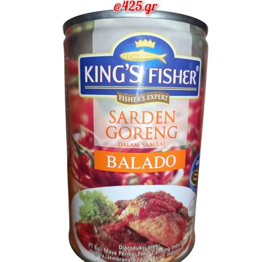 

Ikan Sarden Balado King's Fischer 425gr