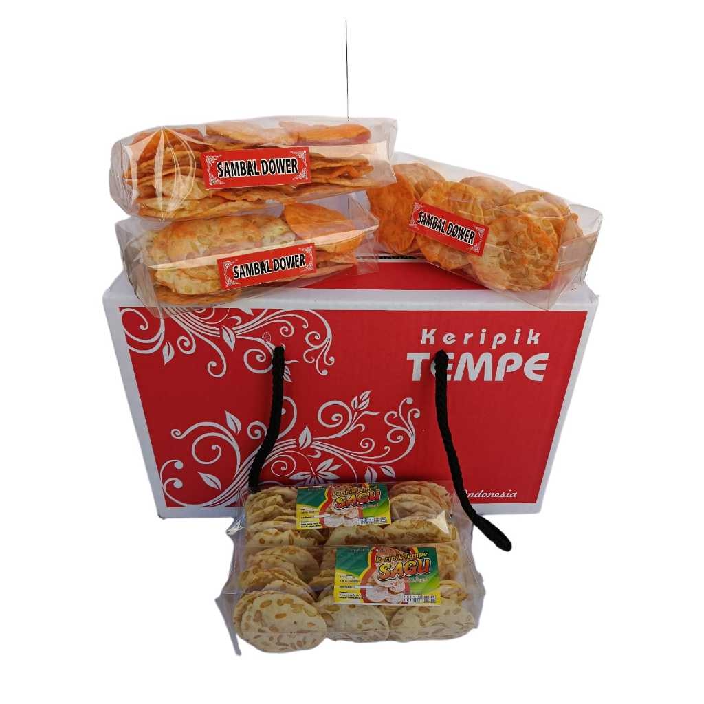 

[PAKET COMBO Isi 10] Keripik Tempe Sagu | Oleh-Oleh Khas Malang