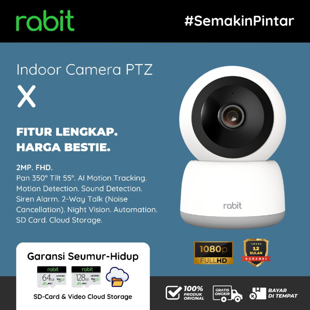 CCTV SMART IP RABIT PTZ X 360°