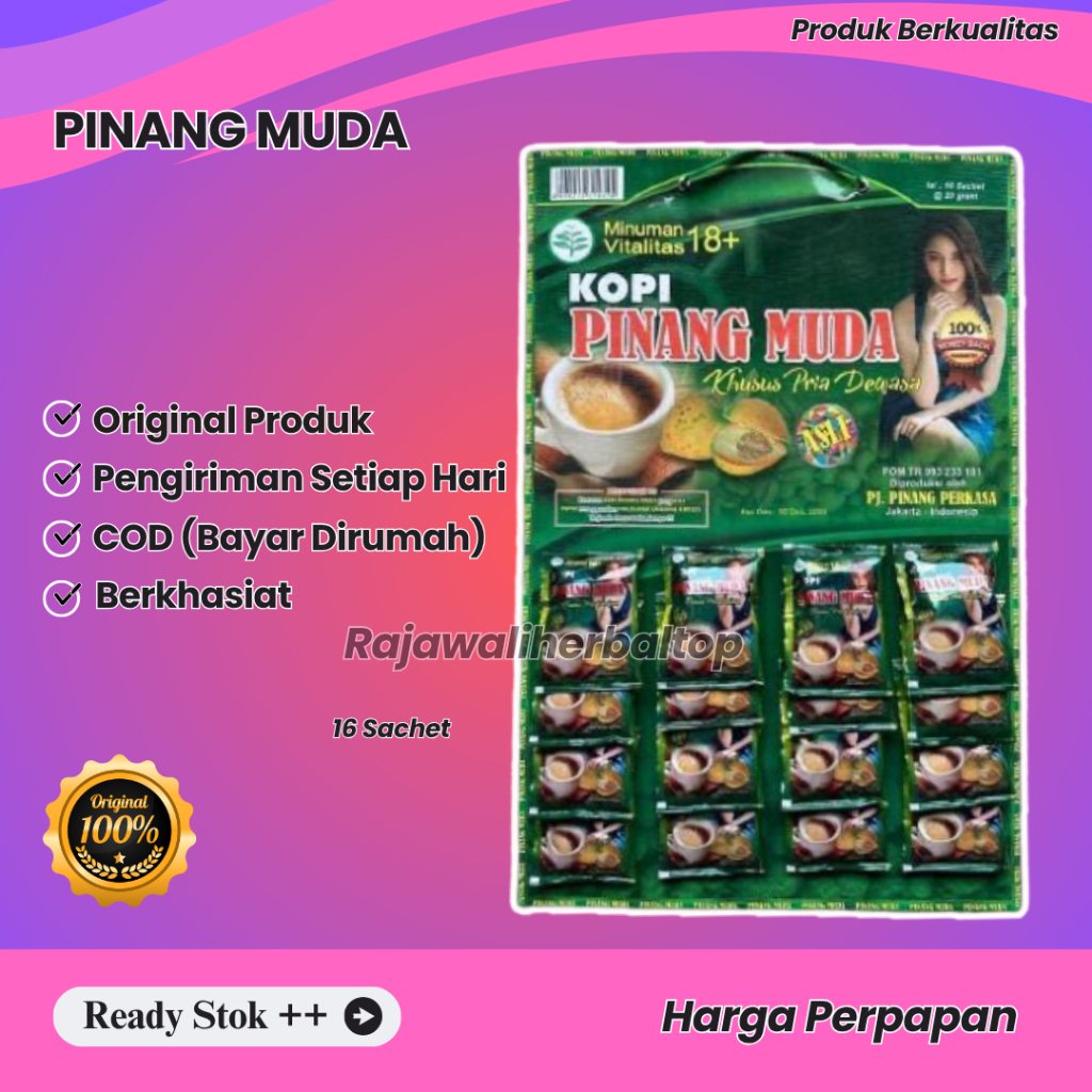 

KOPI PAPAN CAP PINANGMUDA 20 SACHET ORIGINAL