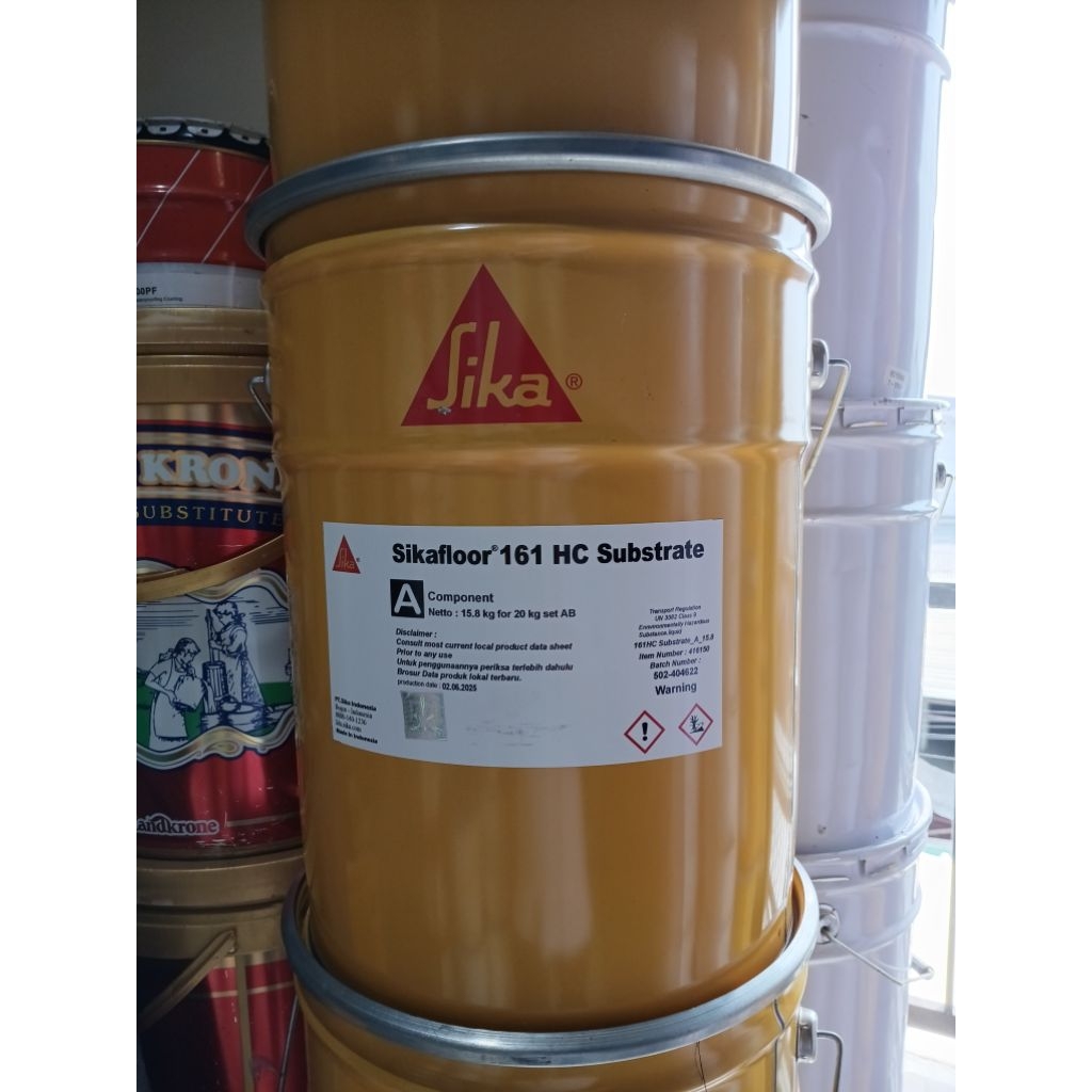 Sika Floor 161 HC Primer Epoxy 2 Komponen 20 kg Set