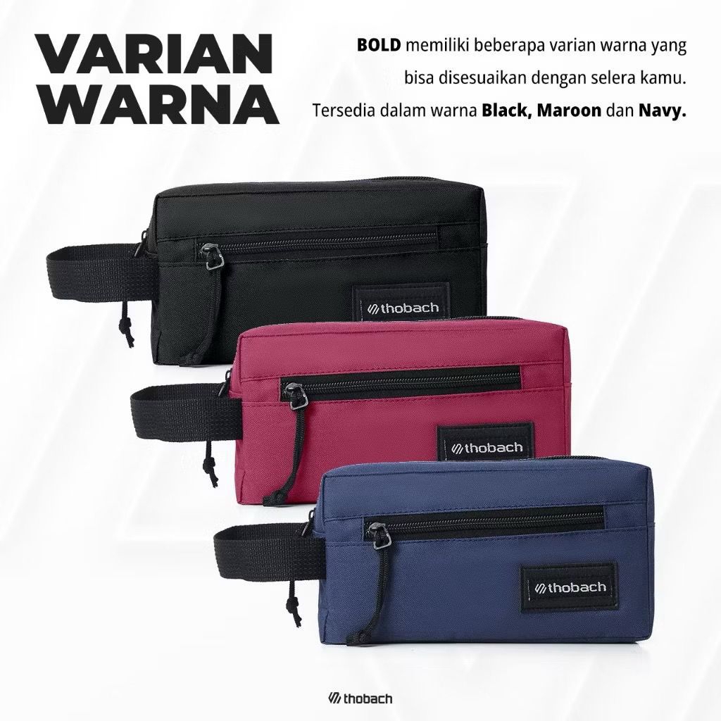 

Pensil Case ATK Kotak Pensil Sekolah Kuliah Kerja Kantor original THOBACH