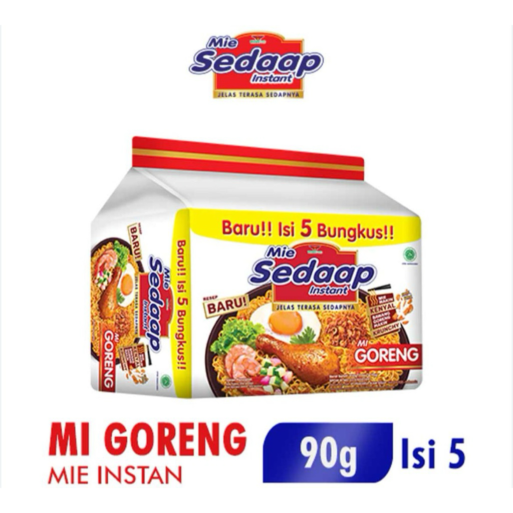 

Seedap Mie Instan Goreng 5x91g