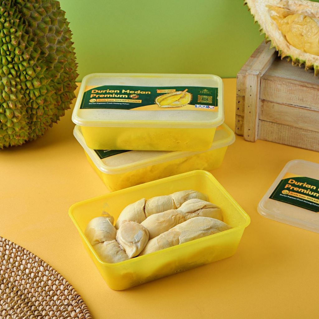 

Durian Kupas Medan 500 gr