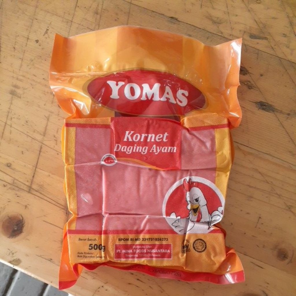 

YOMAN KORNET AYAM 500GR