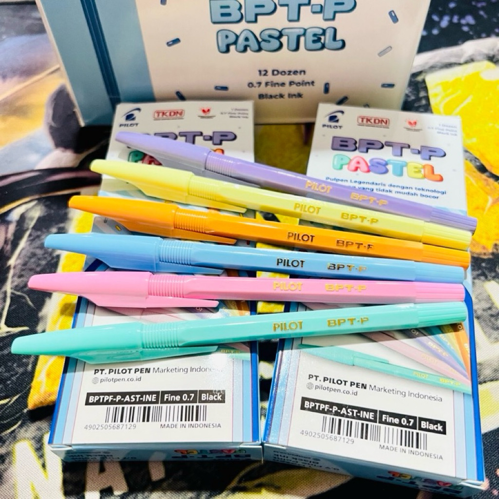 

1pcs PULPEN PILOT BPT-P PASTEL // BOLPOIN PILOT PASTEL