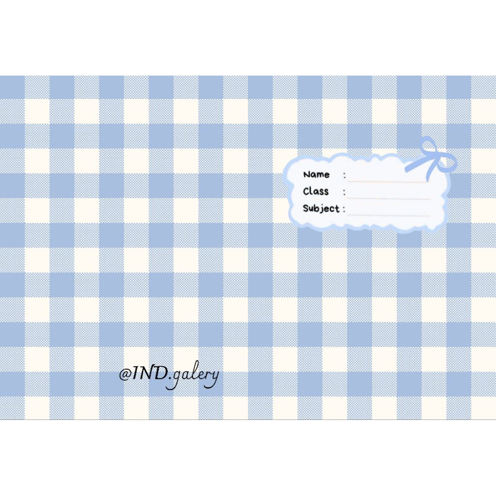 

sampul buku blue pastel Vol 1 (isi 10 lembar) sidu