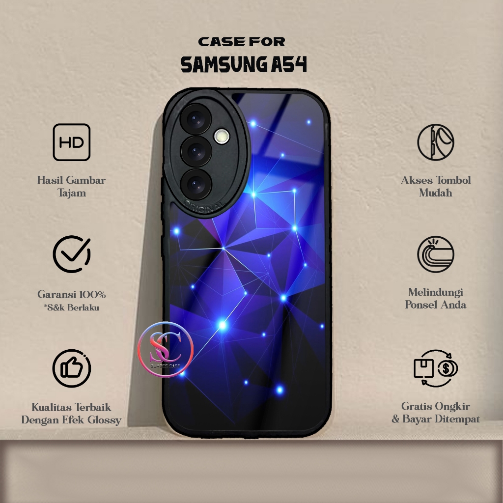 Case SAMSUNG A54 - SOFTCASE GLOSSY 2D  Samsung a54 - Silikon Hp Samsung - Silicon Hp Samsung - Kessi