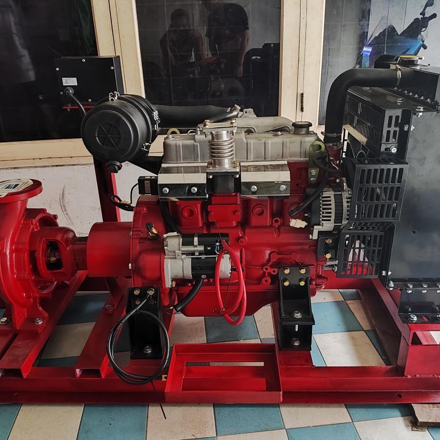 PompaHydrant DiPompa Fire Engine : Merk : Ebara Type : 100 x 80 FSJA Engine : 4JB1T 60KW 2900RPM Kap